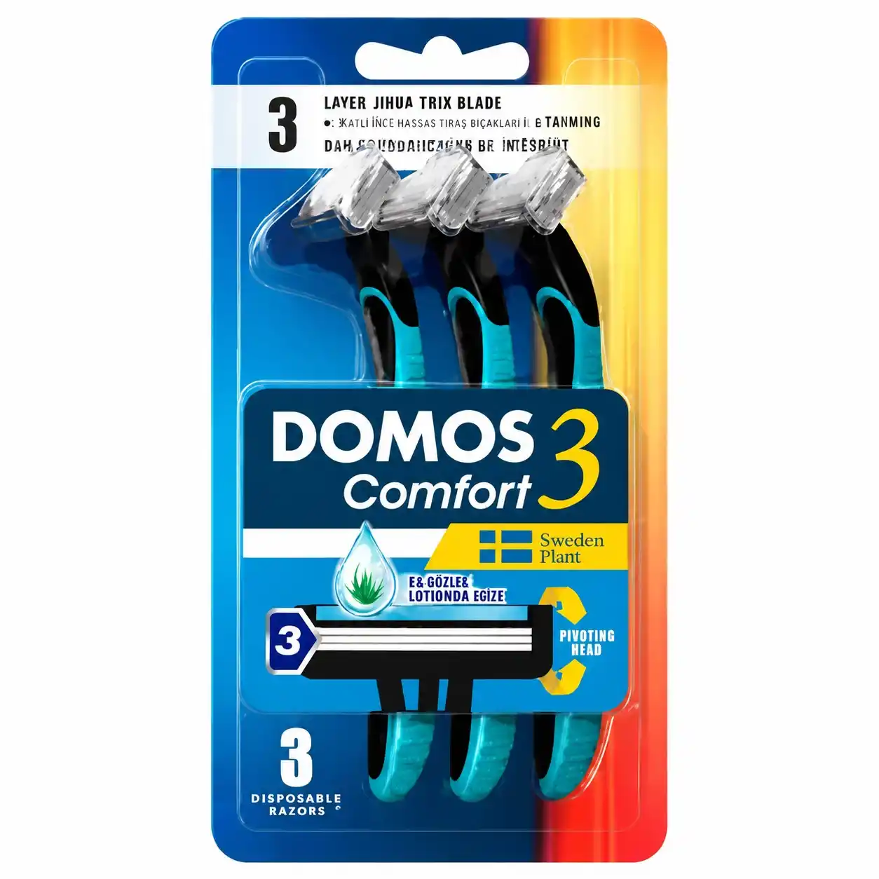 ژیلت 3 لبه DOMOS Comfort