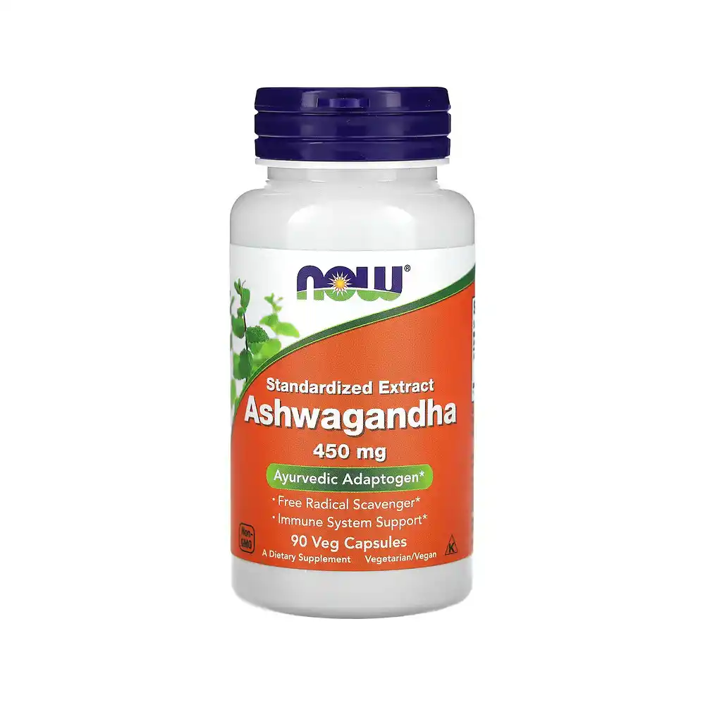 کپسول عصاره آشواگاندا NOW Foods Ashwagandha