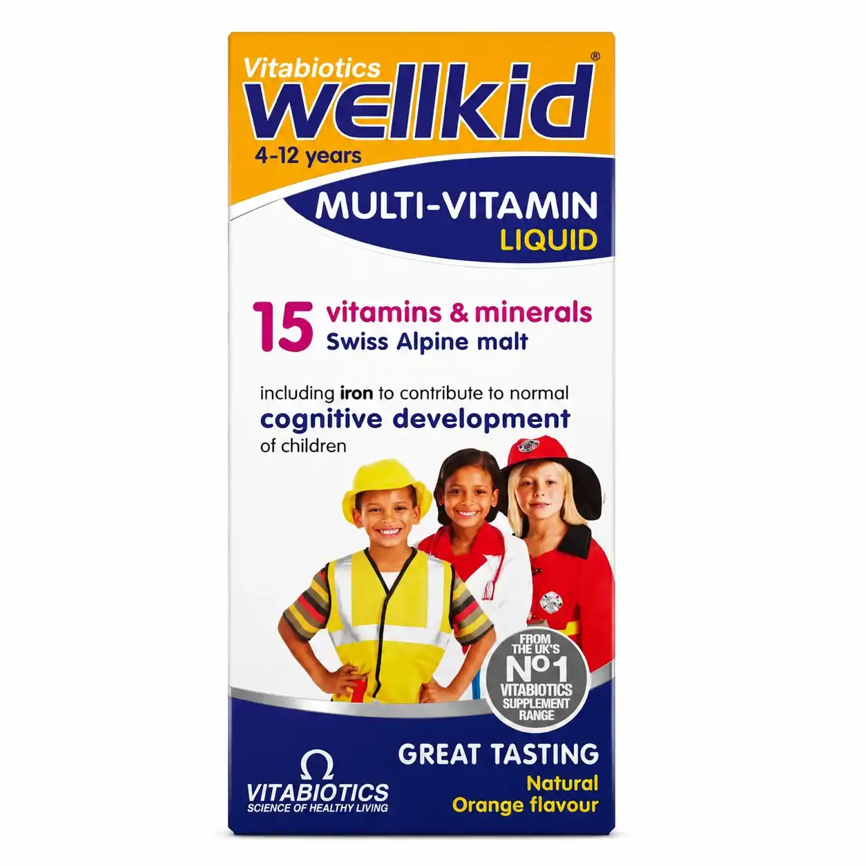 شربت مولتی ویتامین wellkid