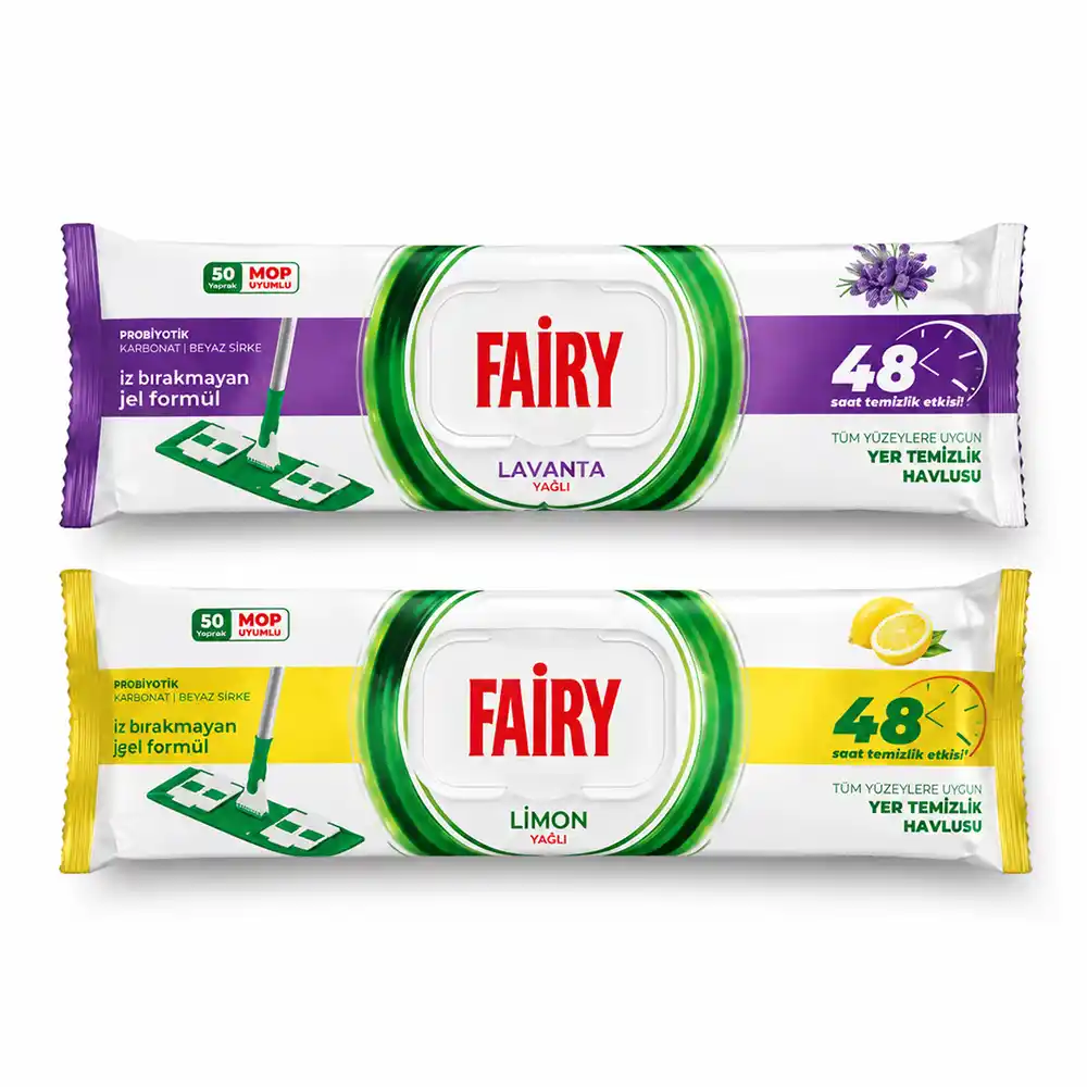 دستمال تی فیری (Fairy Floor Cleaning Wipes)