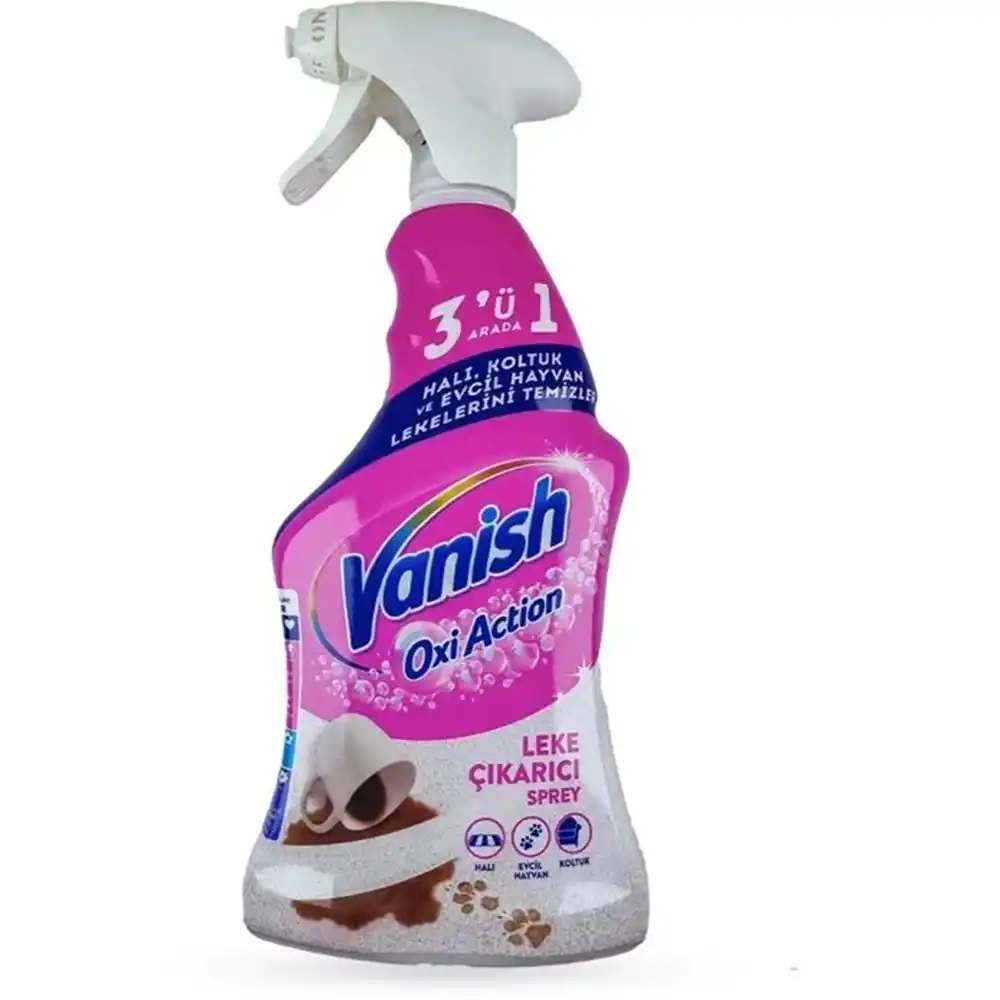 اسپری لکه‌بر مبل و فرش Vanish Oxi Action