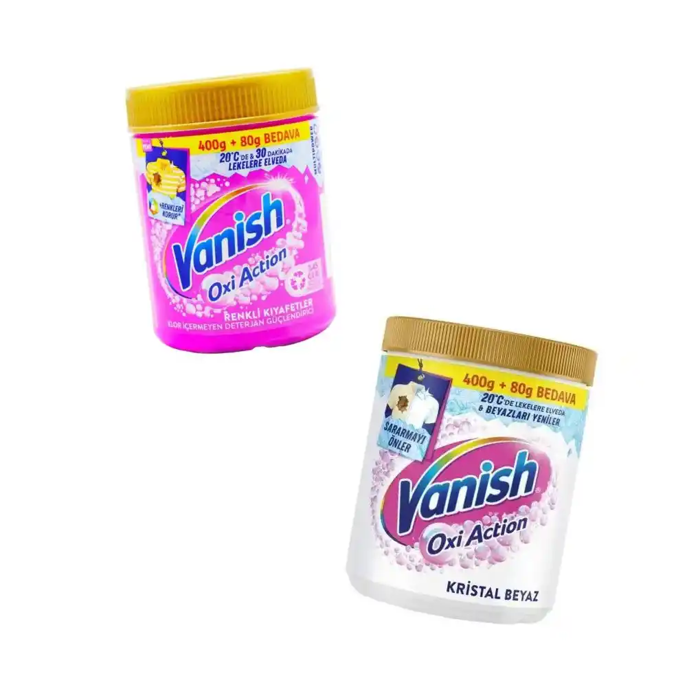 پودر لکه بر لباس vanish مدل Oxi Action
