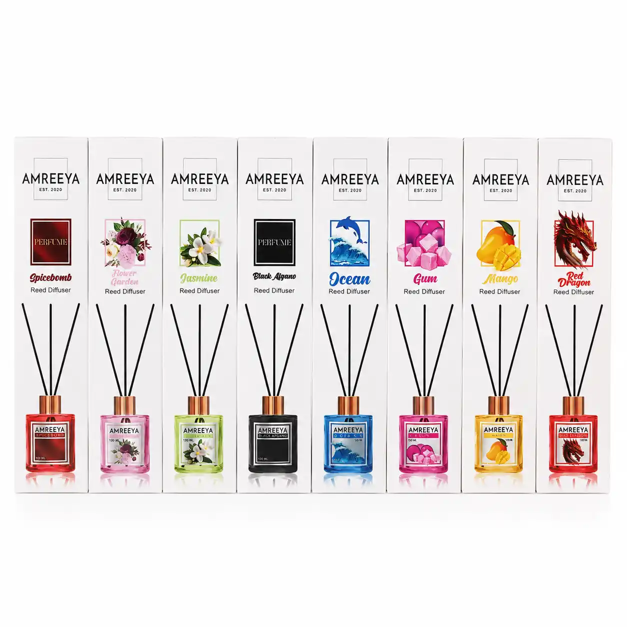 خوشبوکننده آمریا مدل Reed Diffuser