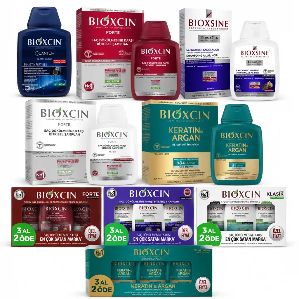 شامپوهای ضد ریزش گیاهی بایوکسین (Bioxcin)