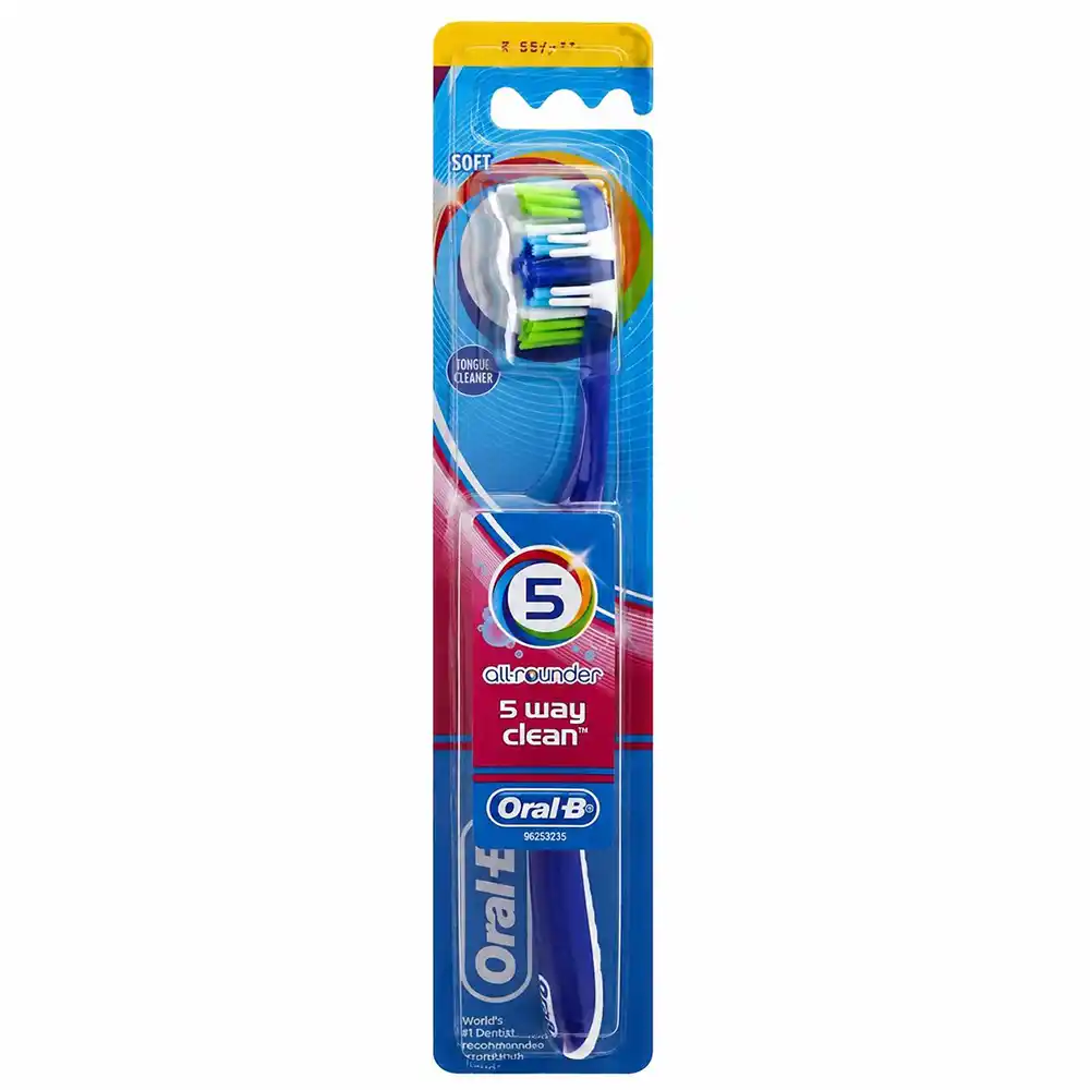 مسواک Oral-B All-Rounder 5 Way Clean نرم