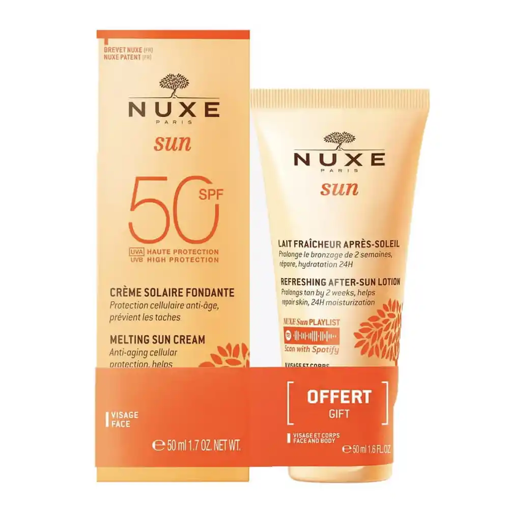 ست روغن آفتاب و لوسیون افترسان NUXE