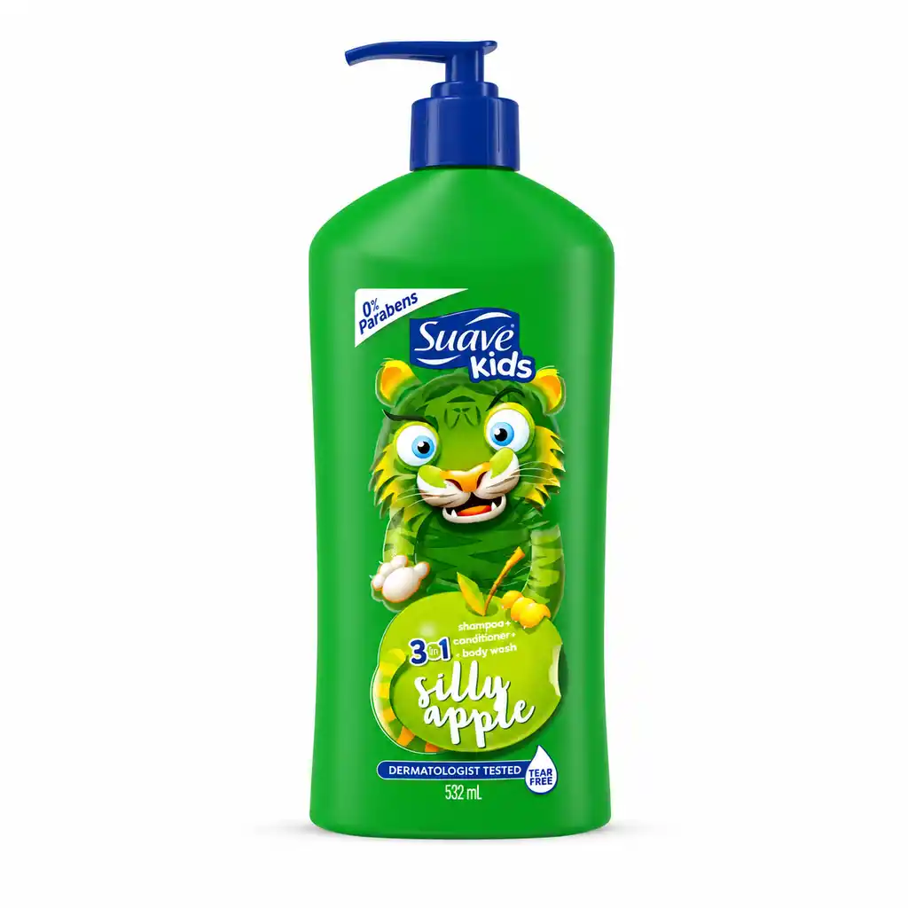 شامپو سر و بدن ۳ در ۱ کودک Suave Kids