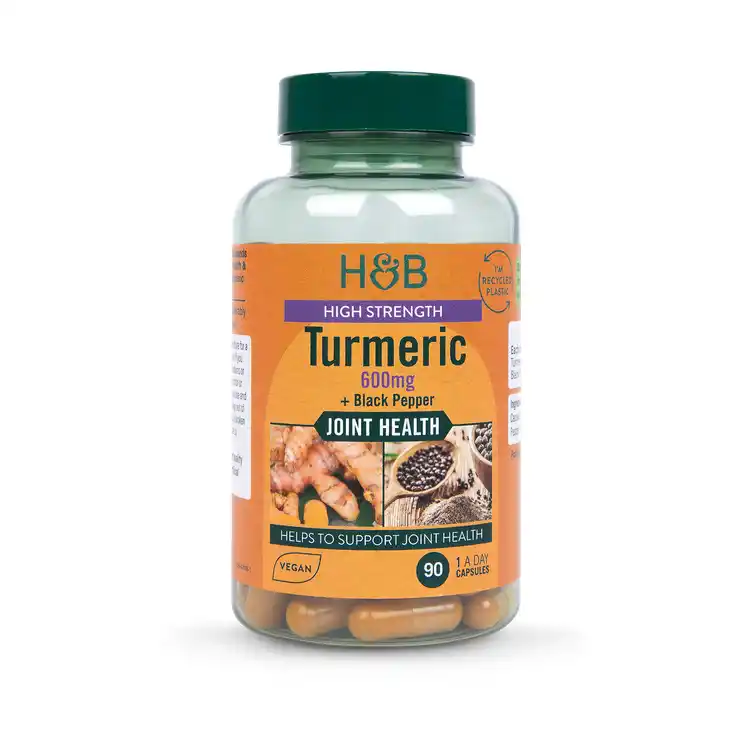 مکمل زردچوبه و فلفل سیاه Holland & Barrett