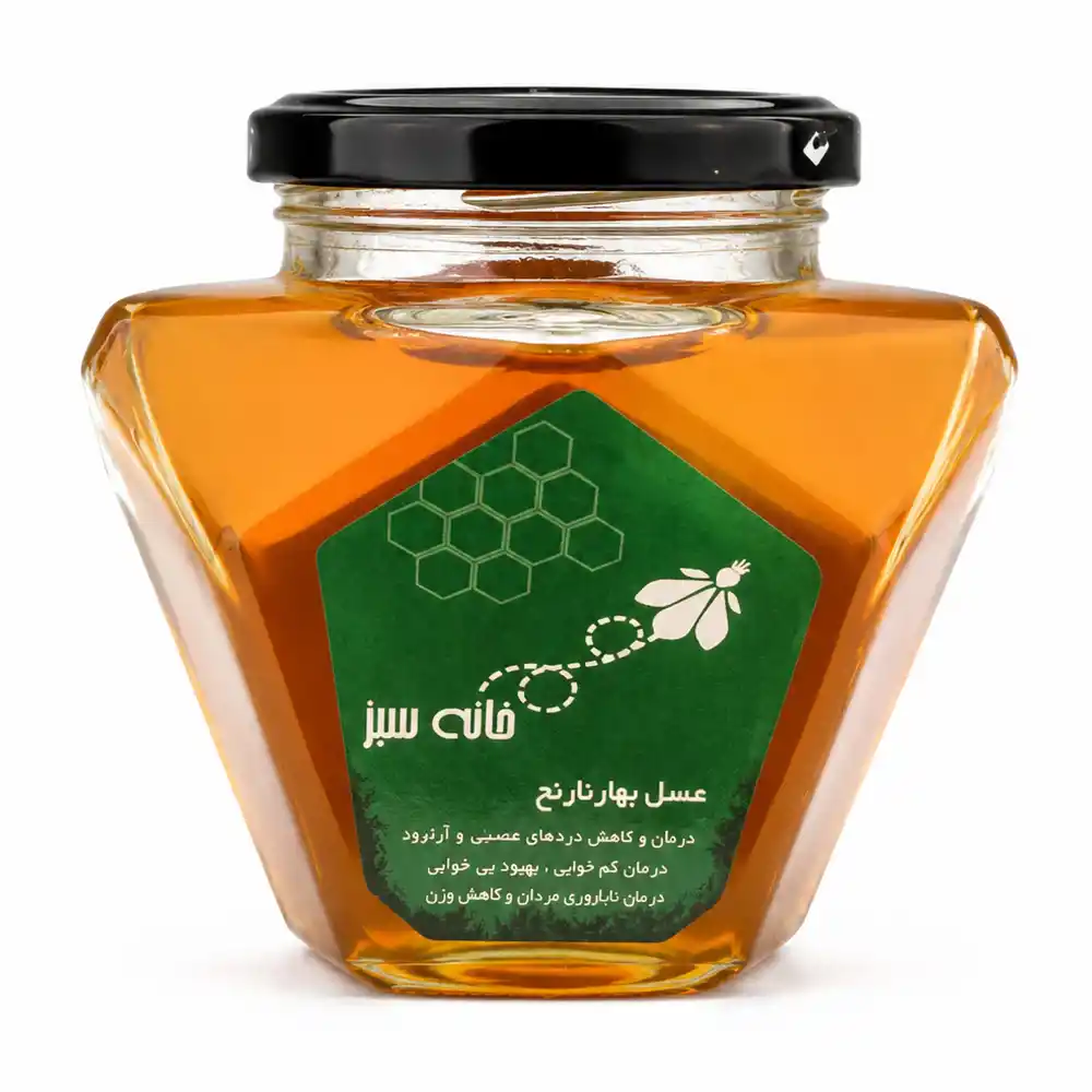 عسل‌ طبیعی و گرده گل