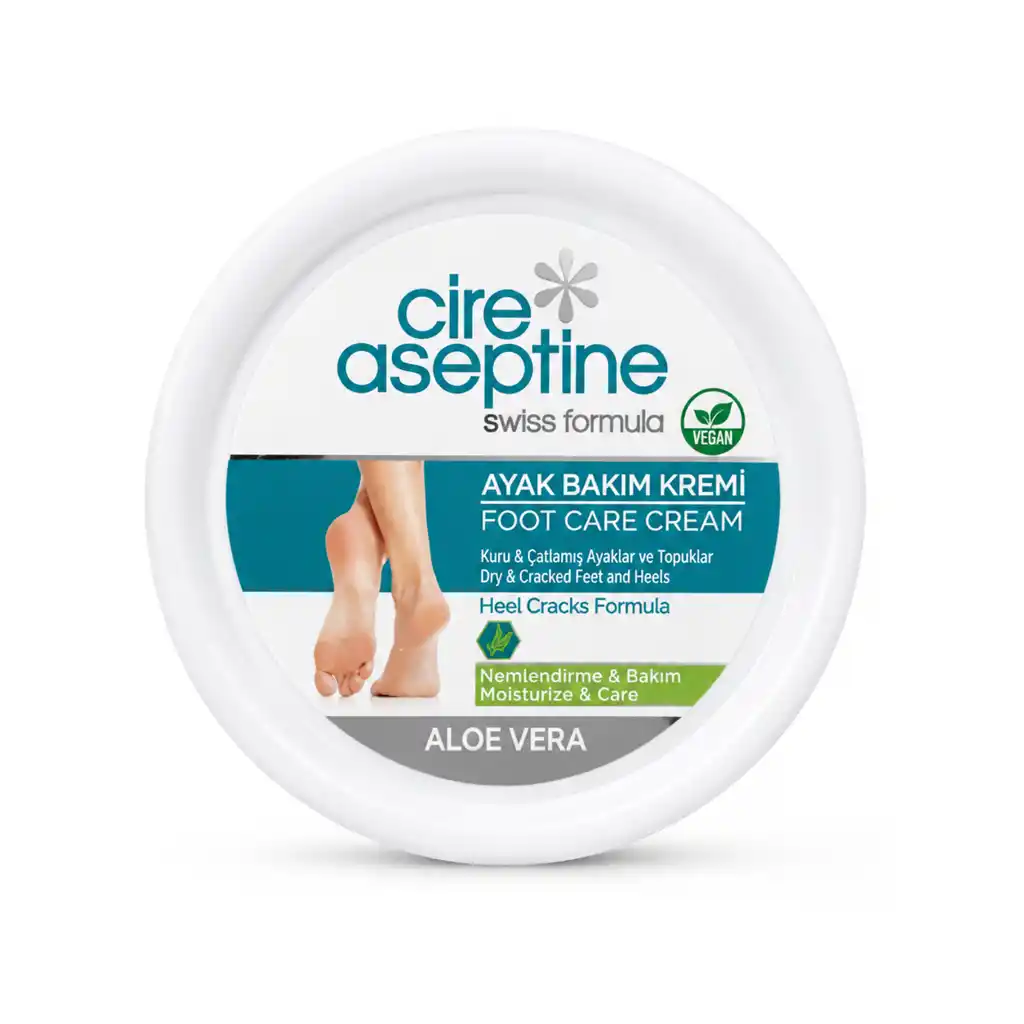 کرم ترک پا cire-aseptine حاوی آلوئه‌ورا