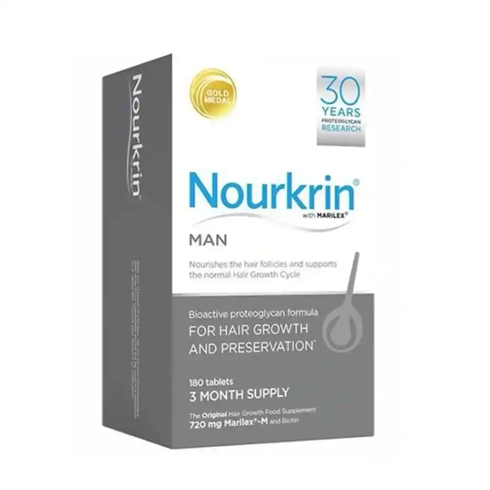قرص تقویت رشد مو مردانه Nourkrin