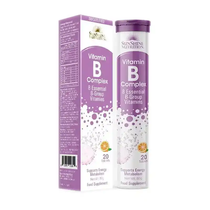 قرص جوشان ویتامین B-Complex sunshine